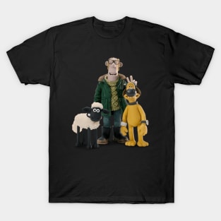 Vintage Sheep TV Series Cartoon The Shaun T-Shirt